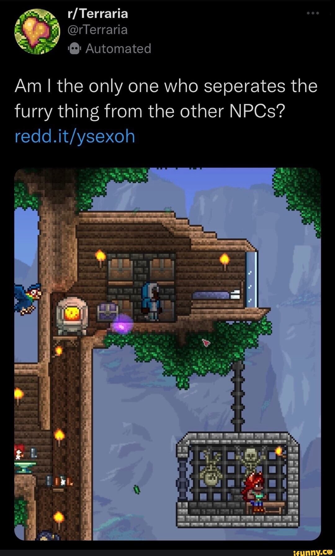 Inspired from another subbreddit so I made one : r/Terraria