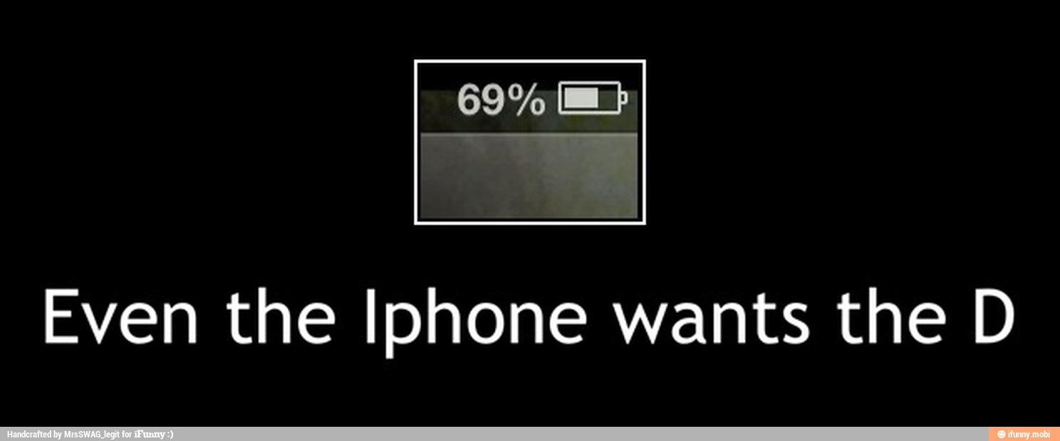 Even the Iphone wants the D - Even the Iphone wants the D