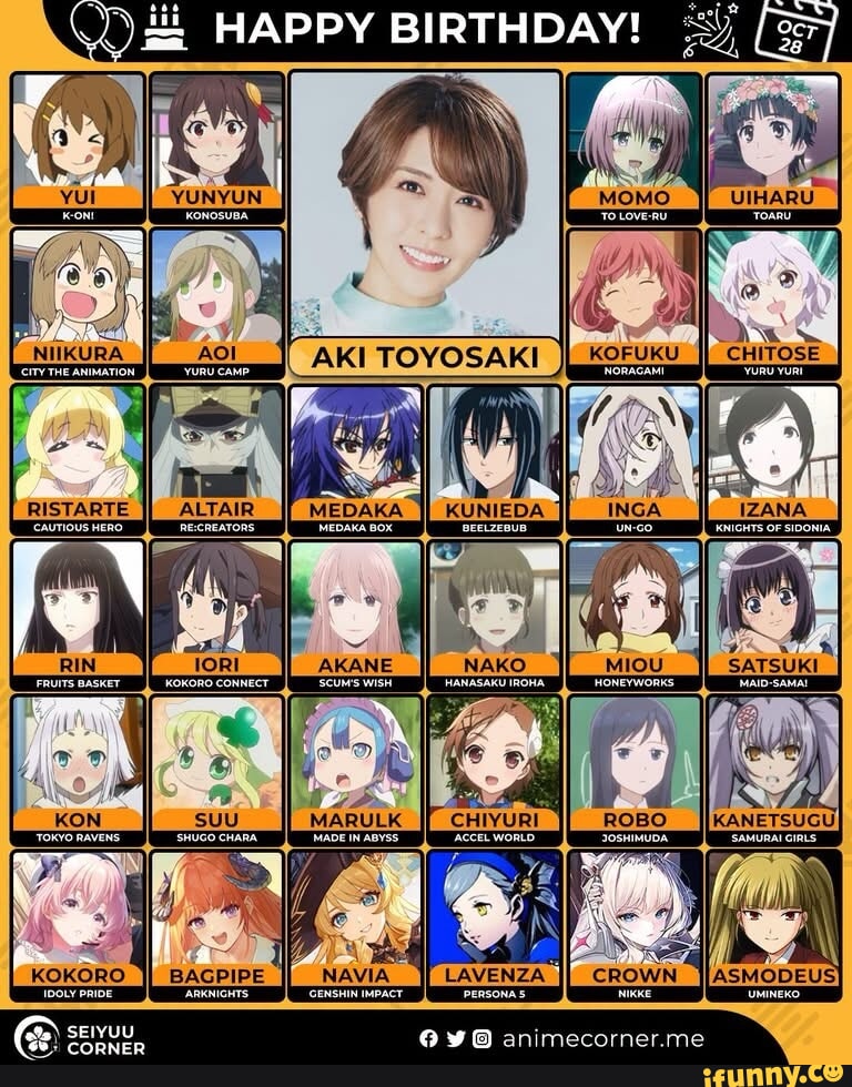 HAPPY BIRTHDAY! 