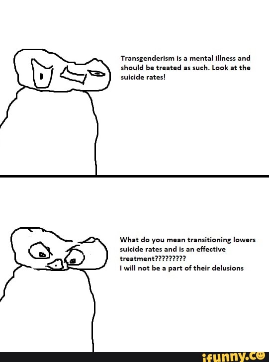Transgenderism is a mental illness and should be treated as such. Look ...
