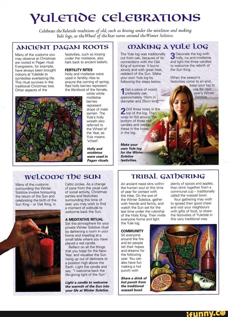 YULETIOE ceLeBRATIONS Celebrate theYuletide traditions of old, such as