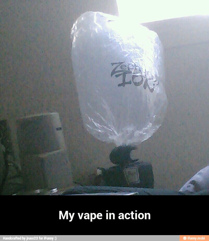 My vape in action - My vape in action