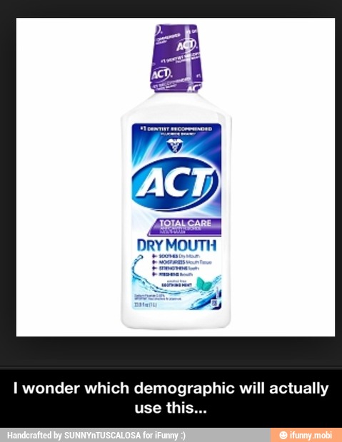 I wonder which demographic will actually - I wonder which demographic will actually use this...