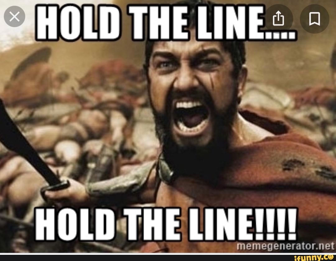 Hold The Line Gif