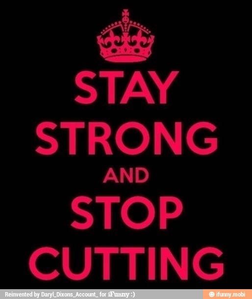 Cutting me stop