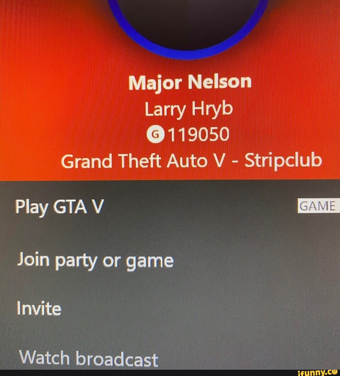 Major Nelson Larry Hryb @119050 Grand Theft Auto V - Stripclub Play GTA