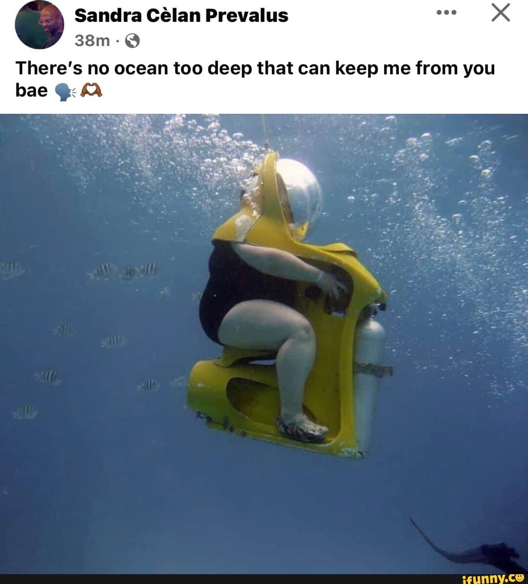 Sandra Clan Prevalus There's no ocean too deep that can keep me from ...