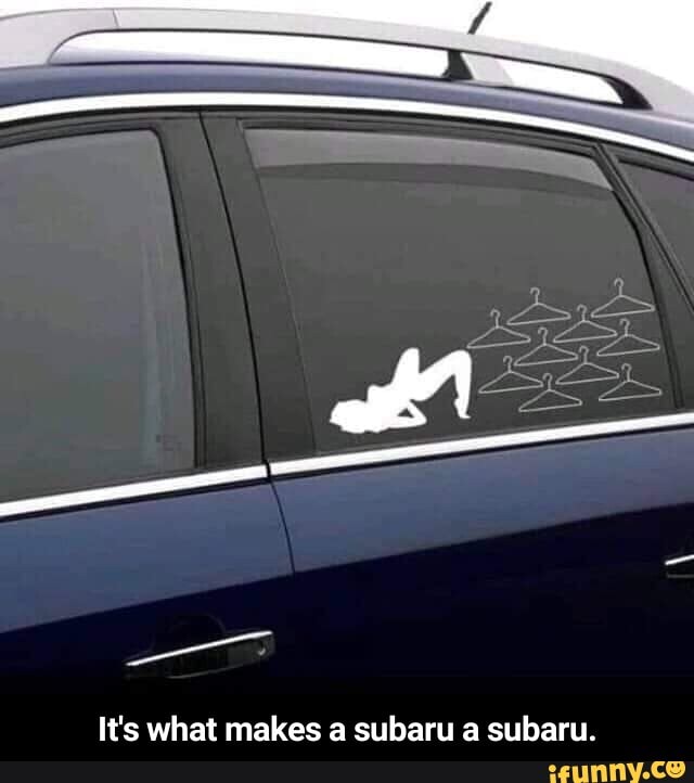 It's what makes a subaru a subaru. - It's what makes a subaru a subaru.