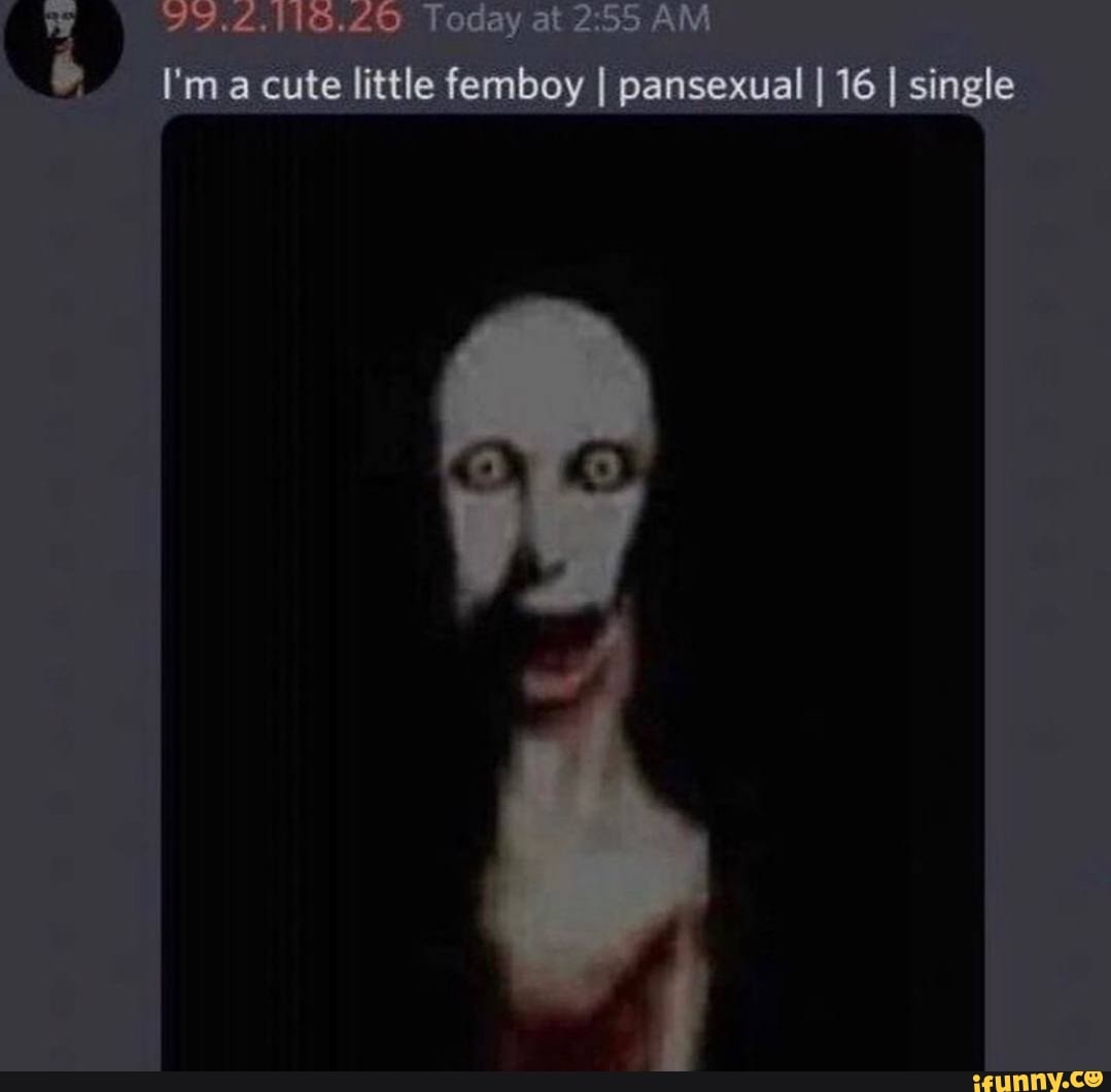 I'm a cute little femboy I pansexual I 16 single - iFunny