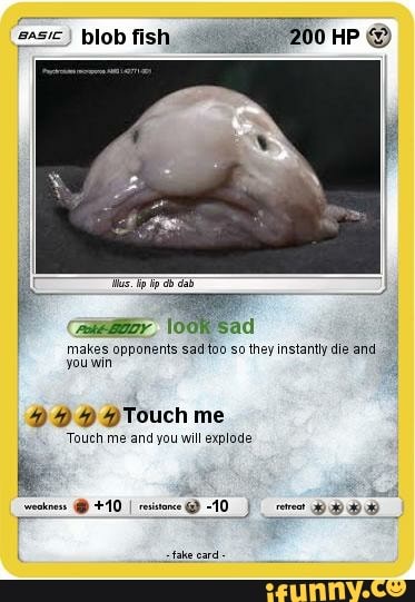 Blob Fish | Greeting Card