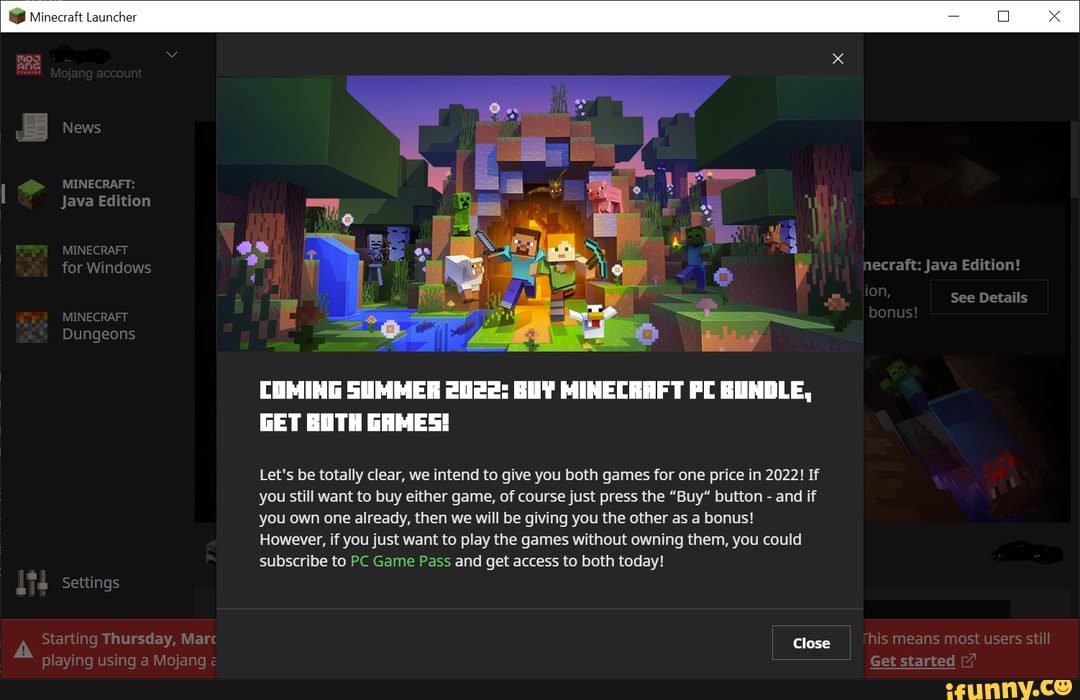 Buy Minecraft for Windows