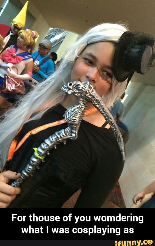 For thouse of you womdering
what I was cosplaying as - For thouse of you womdering what I was cosplaying as