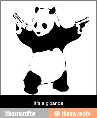 It's a g panda
