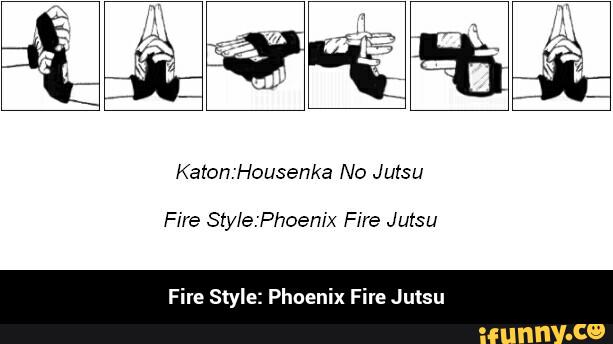 & &. Fire Style: Phoenix Fire Jutsu - Fire Style: Phoenix Fire...