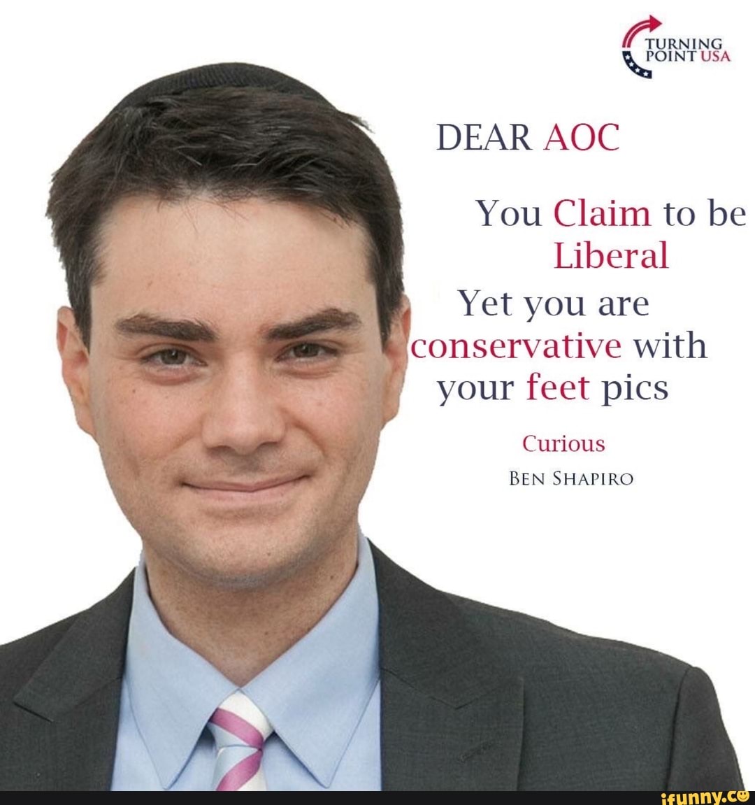 Ben shapiro flexing