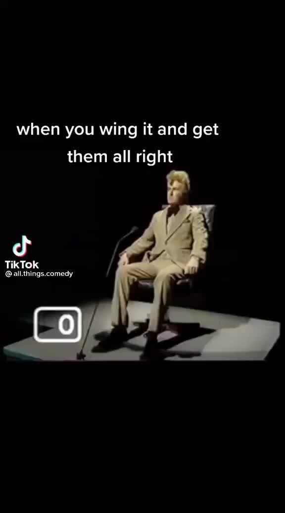 Wing it just tiktok