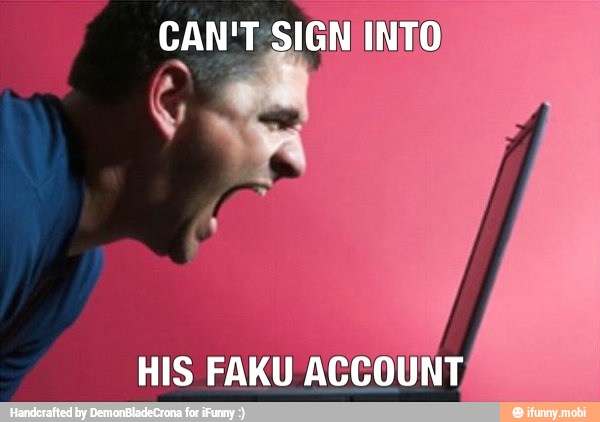 HIS FAKU ACCOUNT