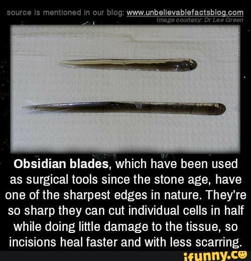 tools for making obsidian blades