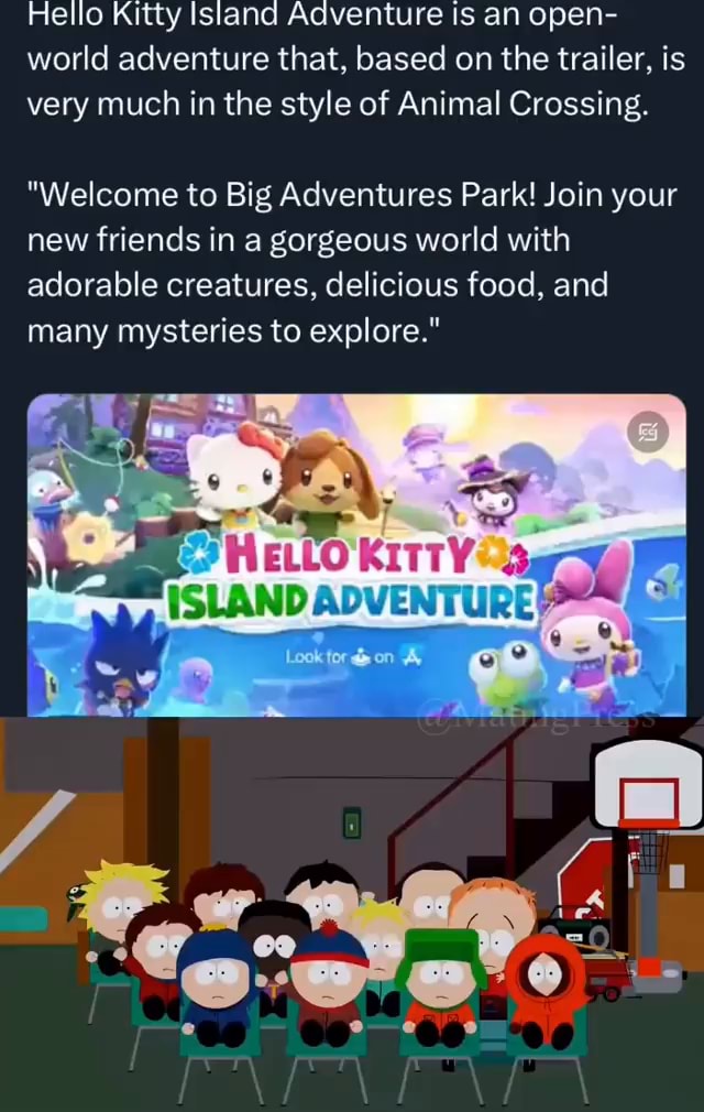 New Friendships. New Adventures. Hello Kitty Island Adventure is