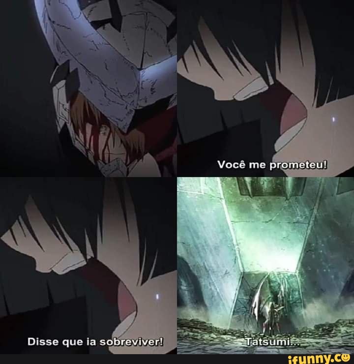 Disse que la
Você me