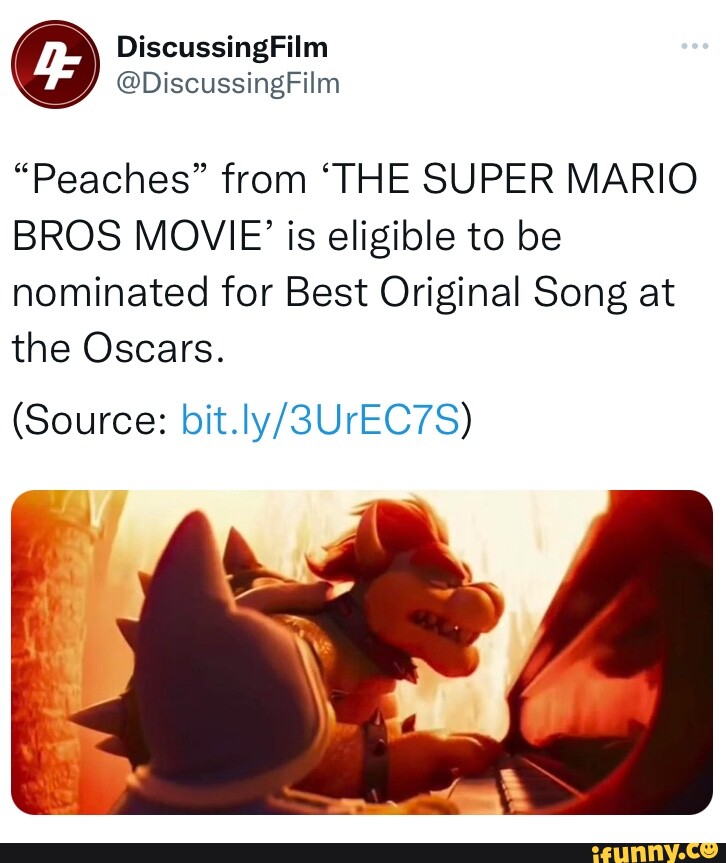 Peaches' Song From 'Super Mario Bros. Movie' Is Eligible for Oscars