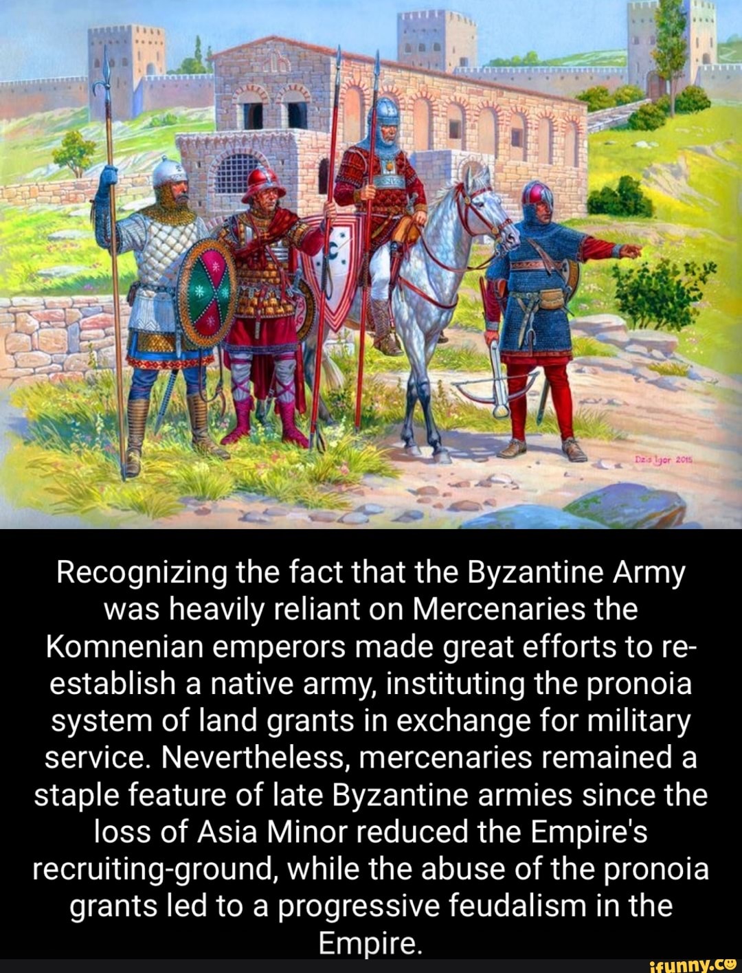 byzantine army