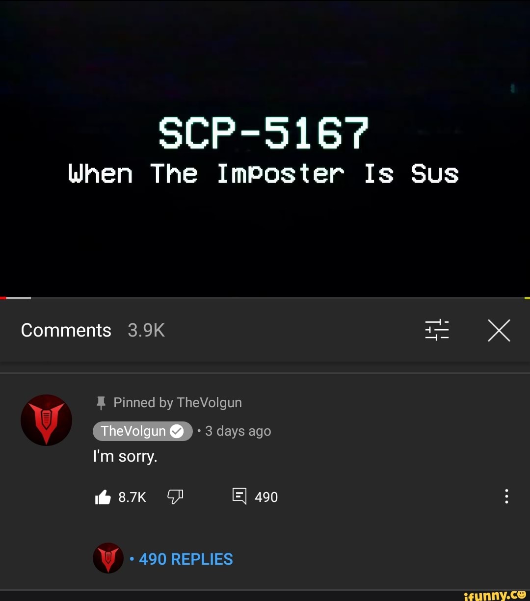 When The ImPoster Is Sus Comments 3 9K Pinned By TheVolgun I M Sorry   7a6d674c13c9813fb56eb0e2e1c2422f37a7c0ddb162c66138f00269b8cbeb9a 1 