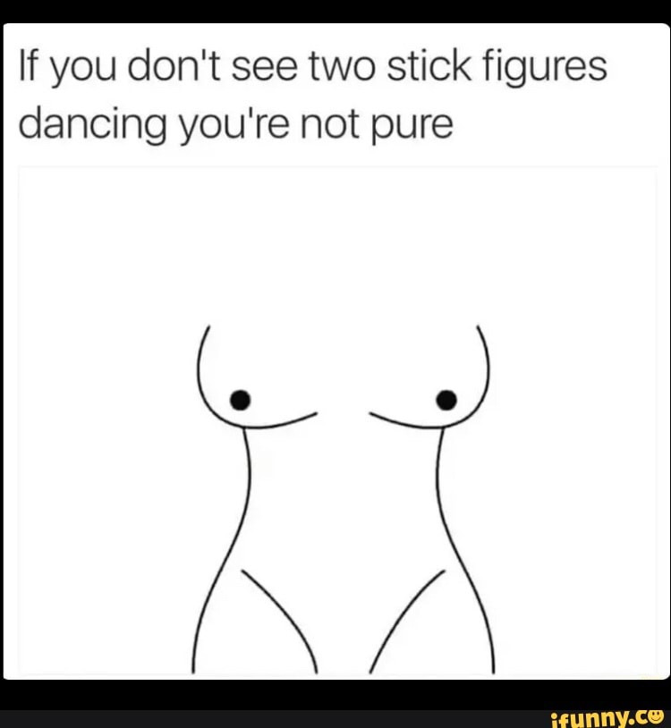 Anya on X: If you don't see 2 stick figures dancing you got issues 😄   / X