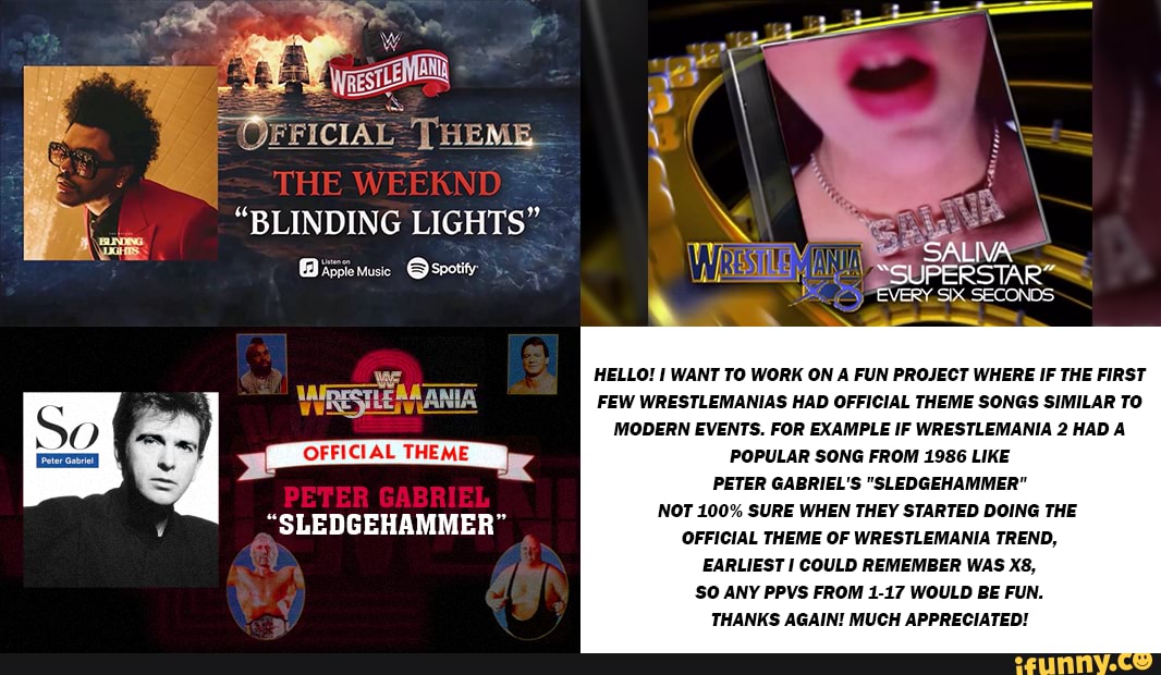 THE WEERND "BLINDING LIGHTS" Apple Musie Spotfy PETER GABRIEL