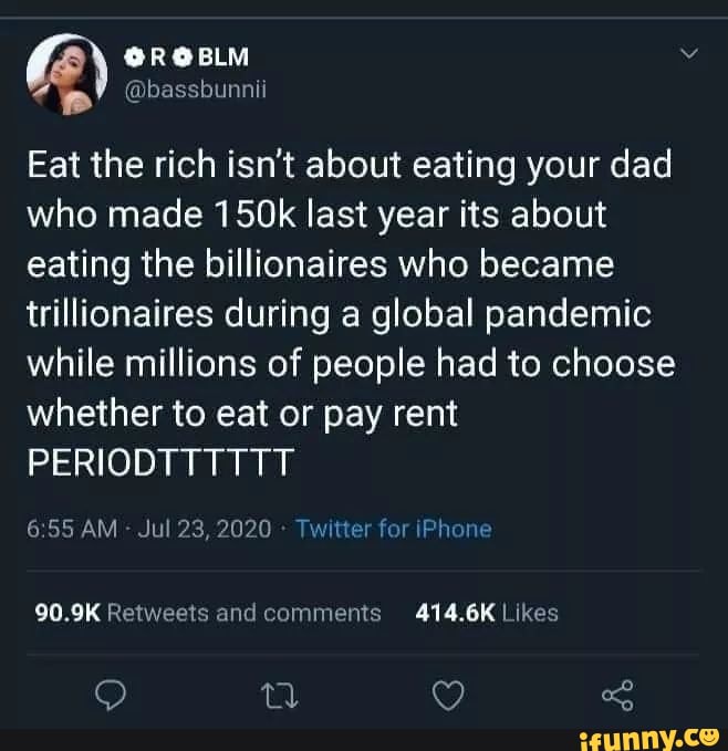 Eat The Rich Origin