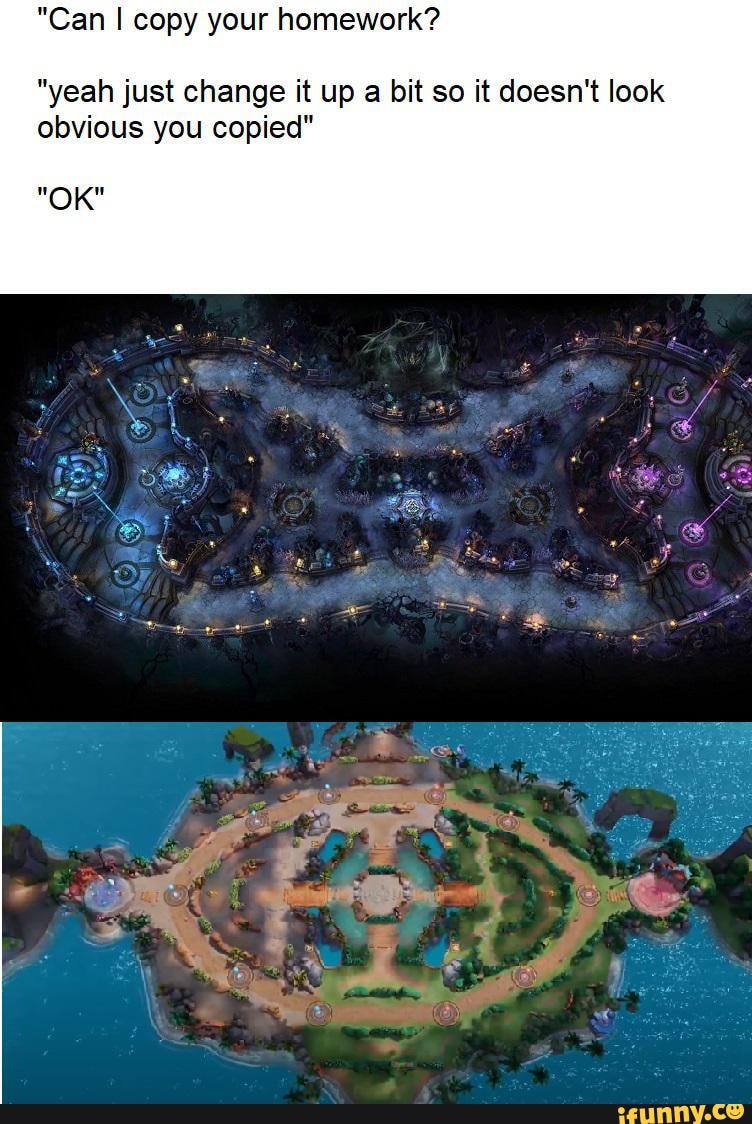 "Can I copy your homework?
"yeah just change it up a bit so it doesn't look obvious you copied"
"OK"