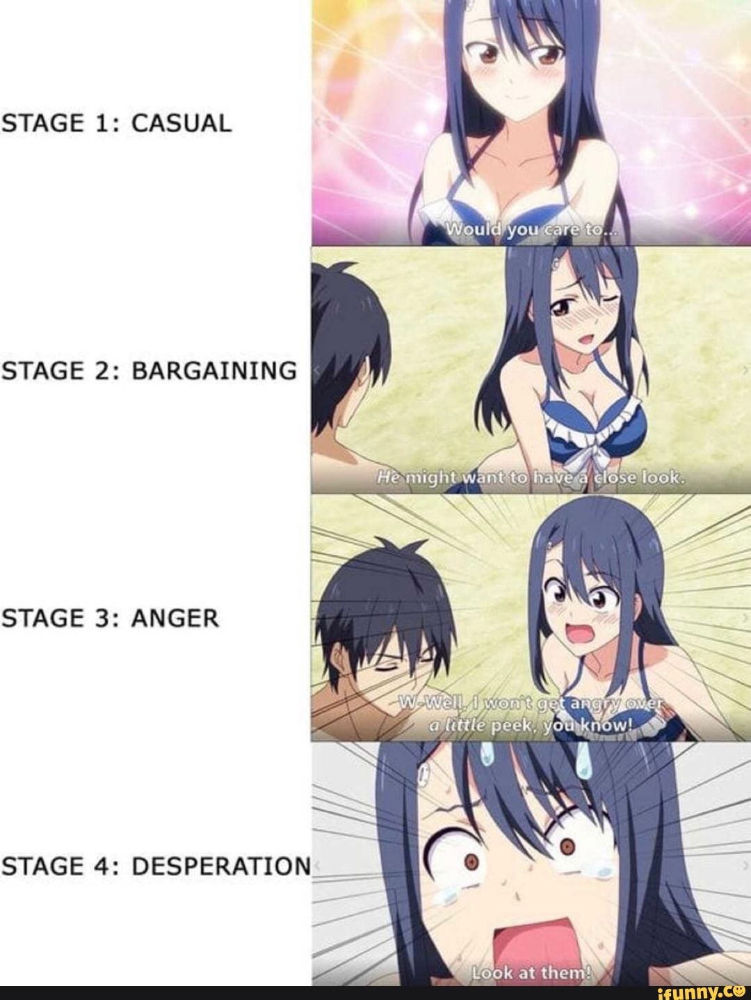 Anime Girl Desperation