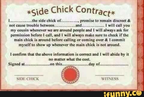 side girl contract