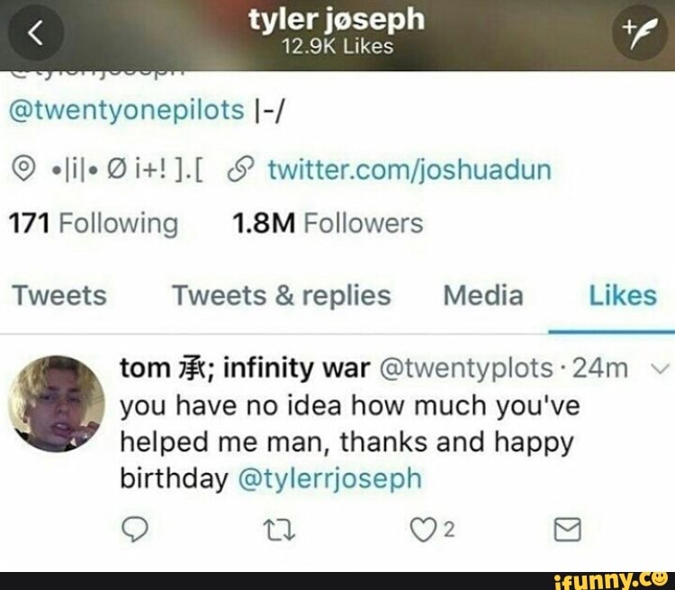 12 9k Likes Twentyonepilots I C Olilo 0 I L Twitter Com Joshuadun