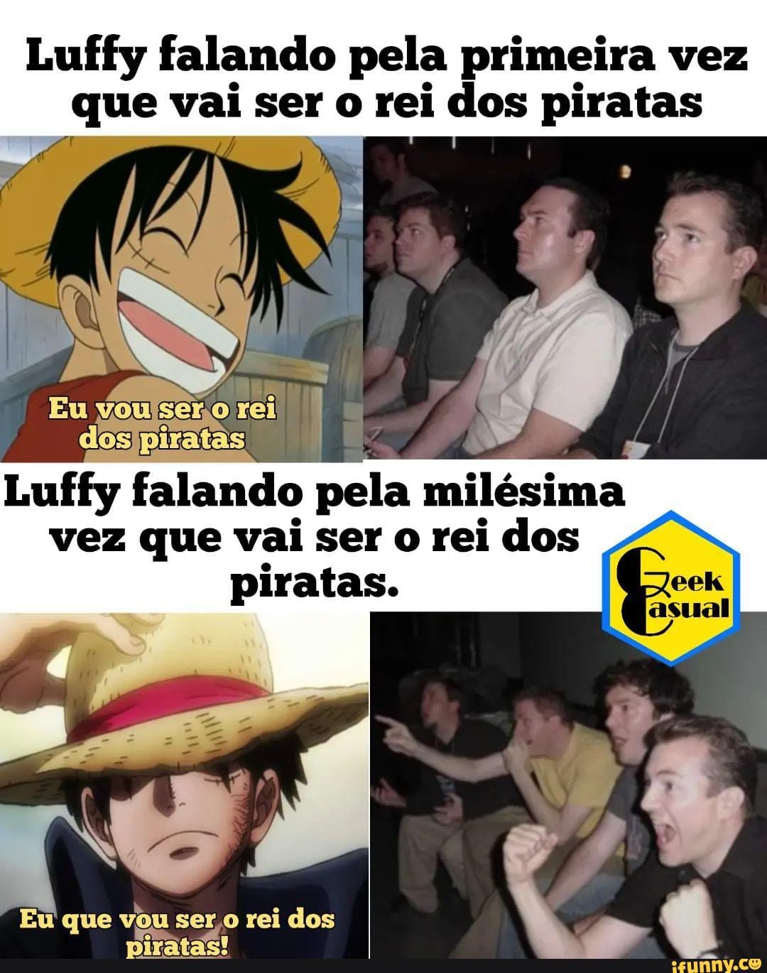 Este será o visual de Luffy como Rei dos Piratas em One Piece - Critical  Hits