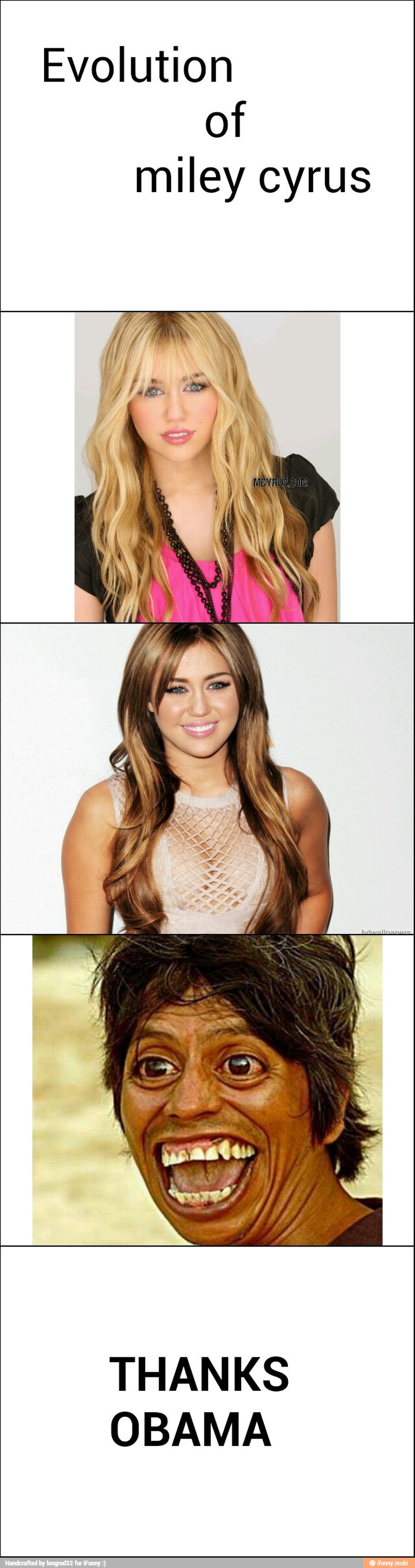 Evolution
of
miley cyrus