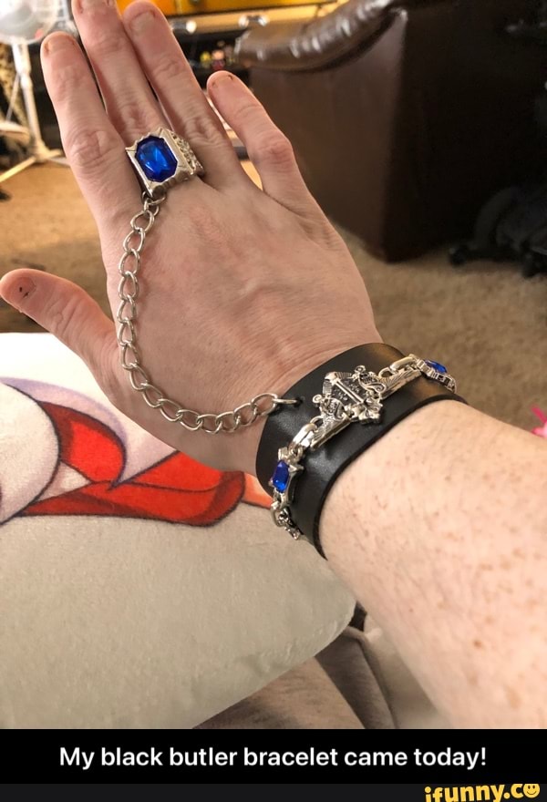 My black butler bracelet came today! - My black butler bracelet came today!