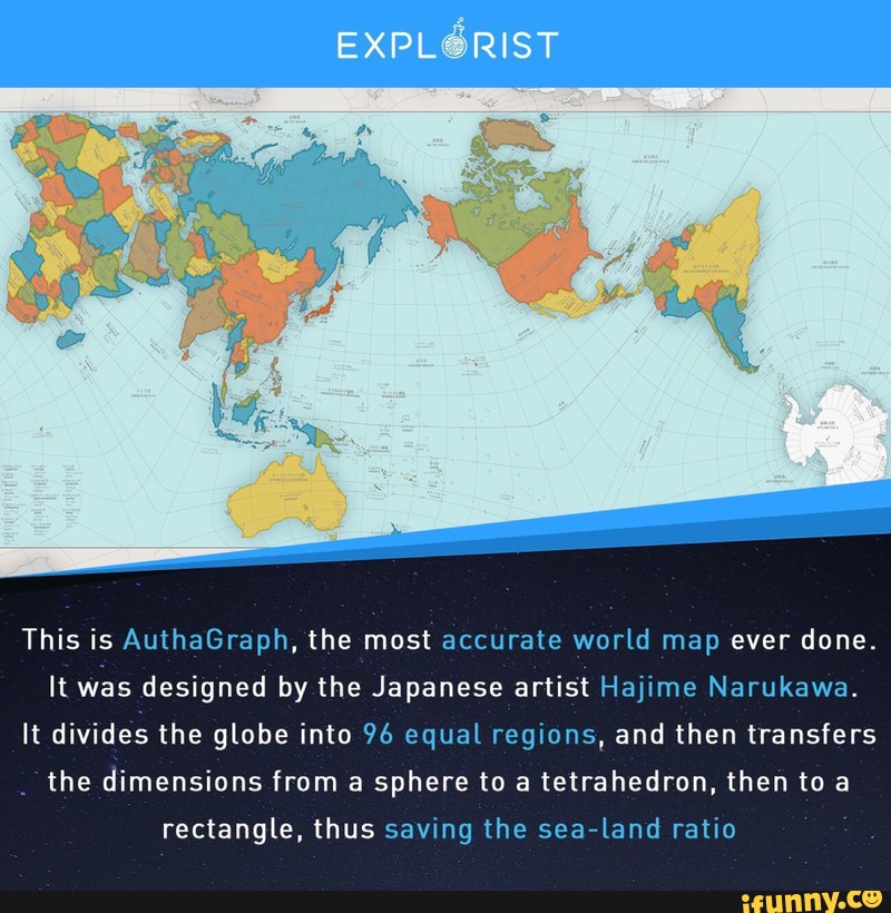 This Is Authagraph The Most Accurate World Map Ever Done It Was