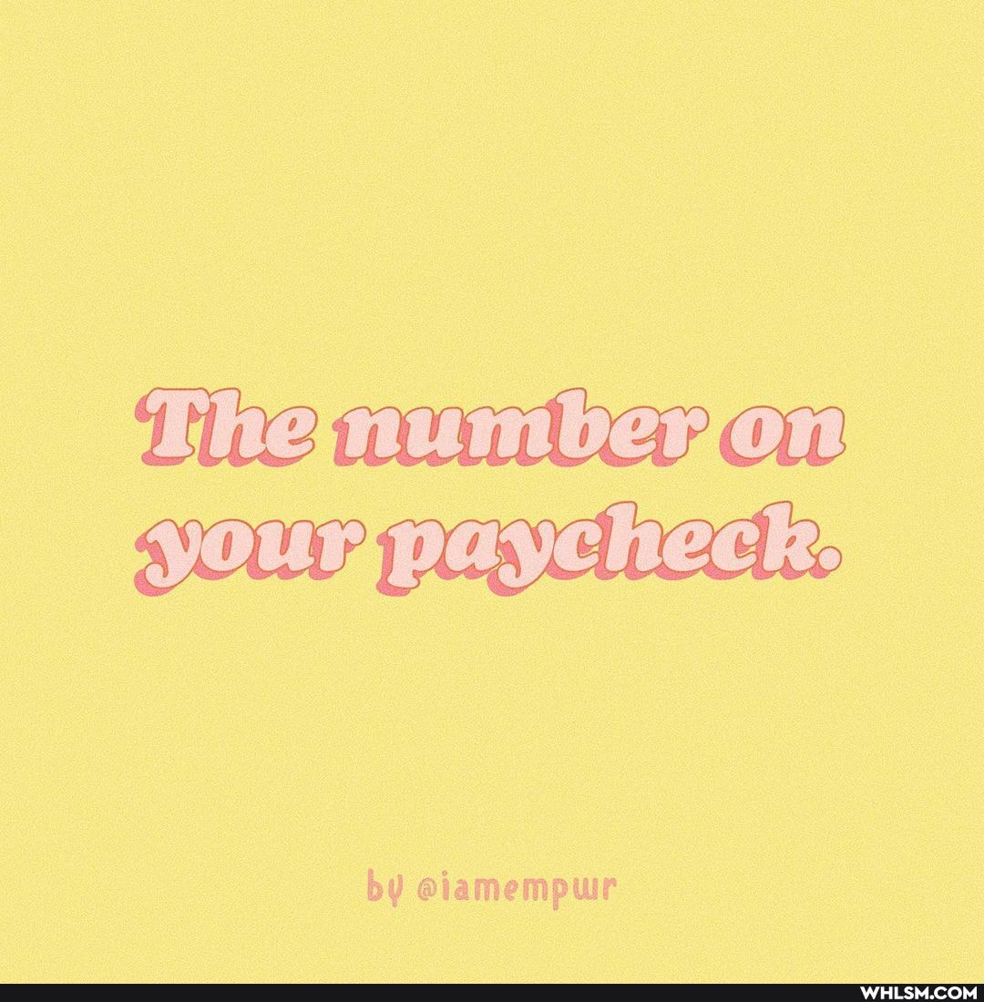 your paycheck:
by elamempuir