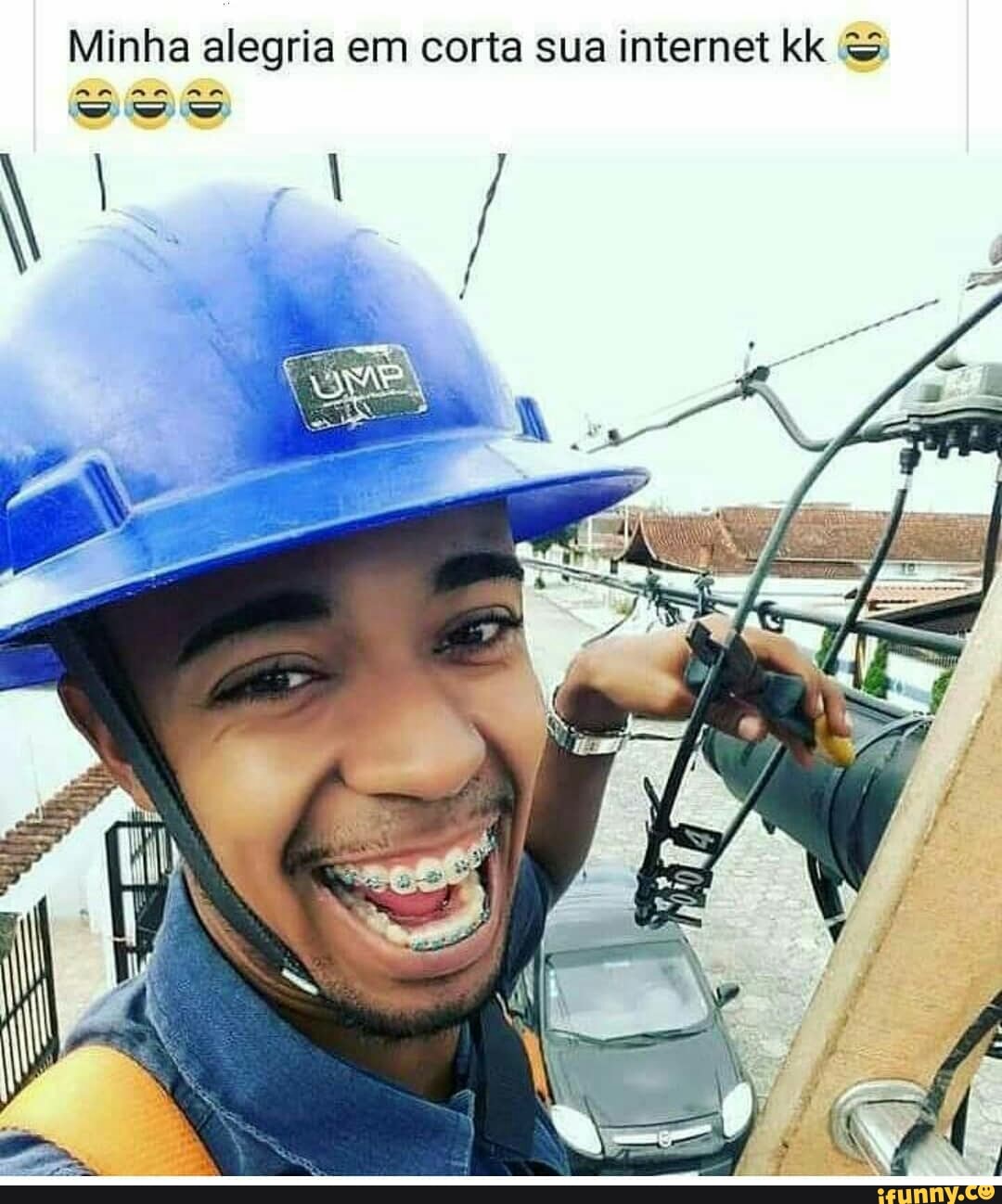 Minha alegria em corta sua internet kk Eta Matata)