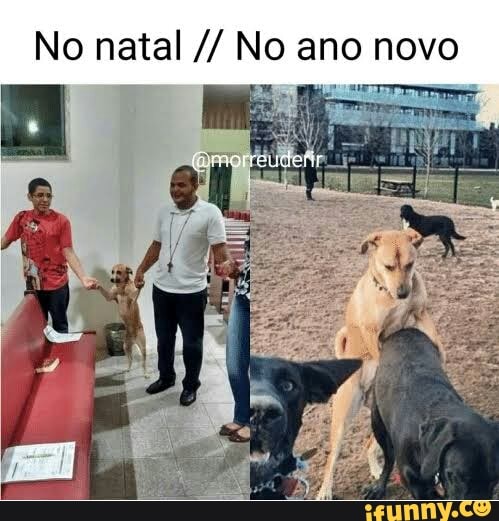 No natal No ano novo
aos