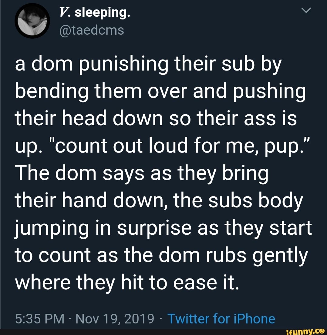 Punishing a sub