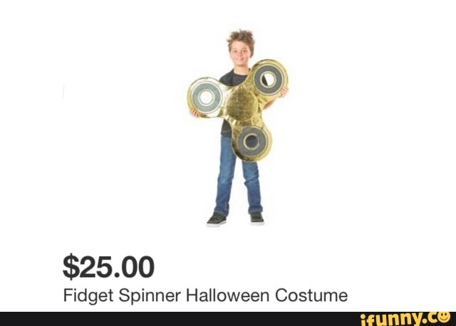 fidget spinner halloween costume