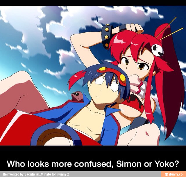 Who looks more confused, Simon or Yoko? 