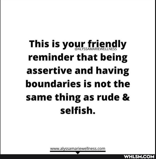 This is your friendly reminder that being assertive and having boundaries is not the same thing as rude & selfish.
rewellness cam,
