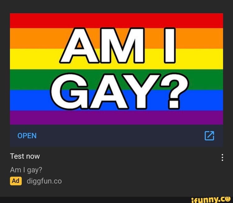 are you gay test reddit
