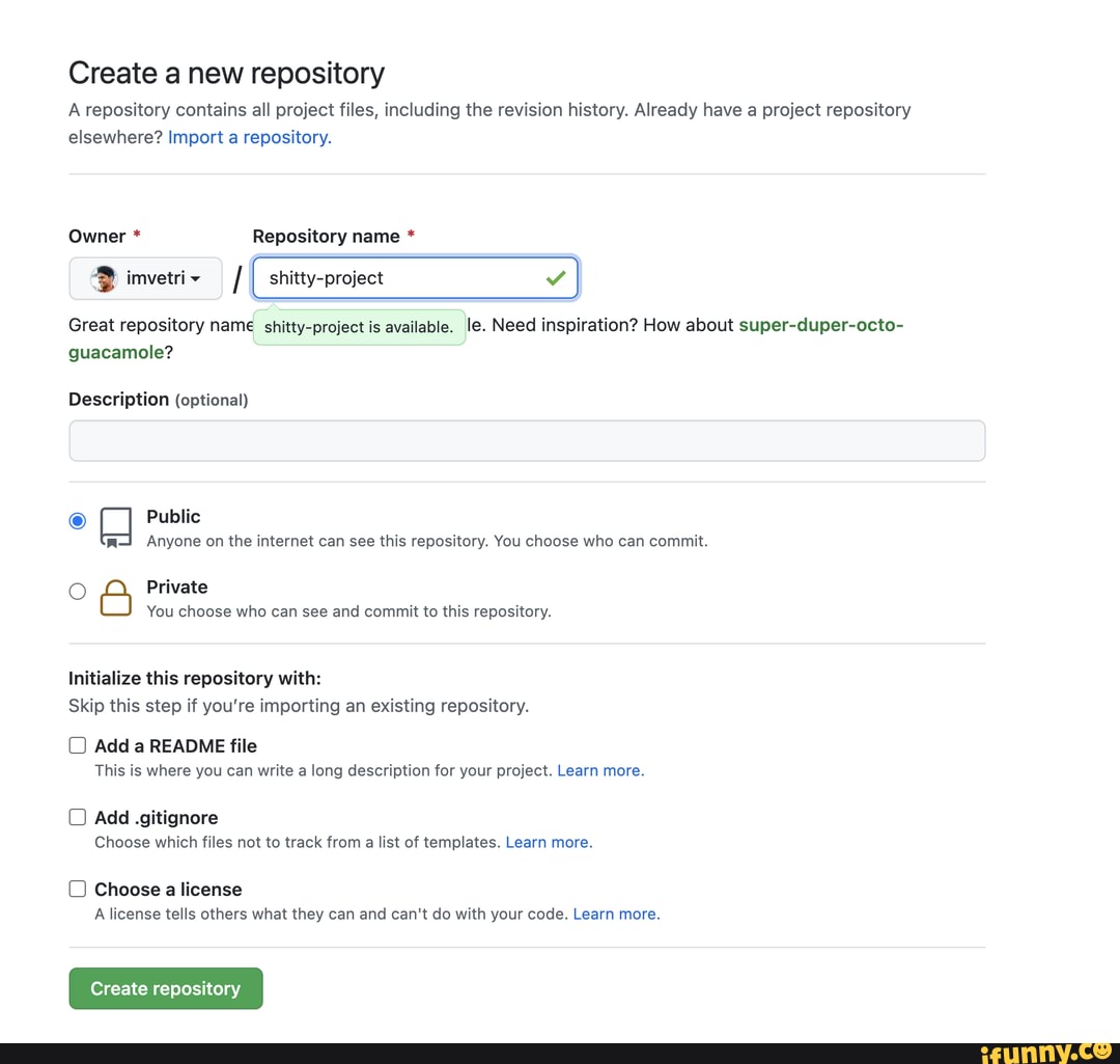 create-a-new-repository-a-repository-contains-all-project-files