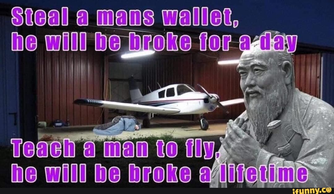 Steal a Mans wallet,