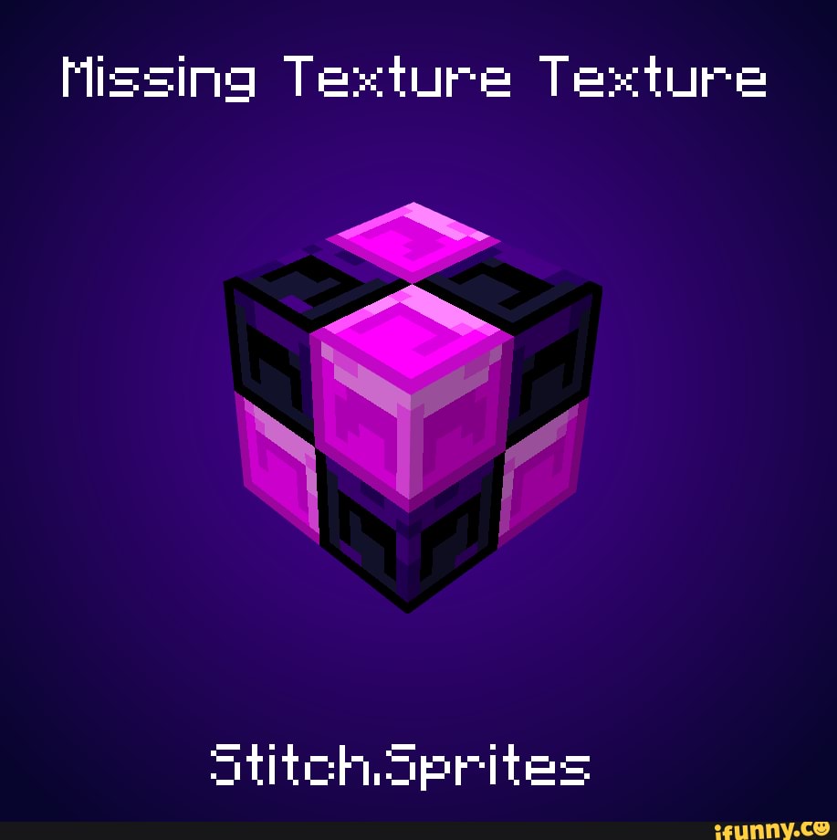 Missing texture minecraft как убрать