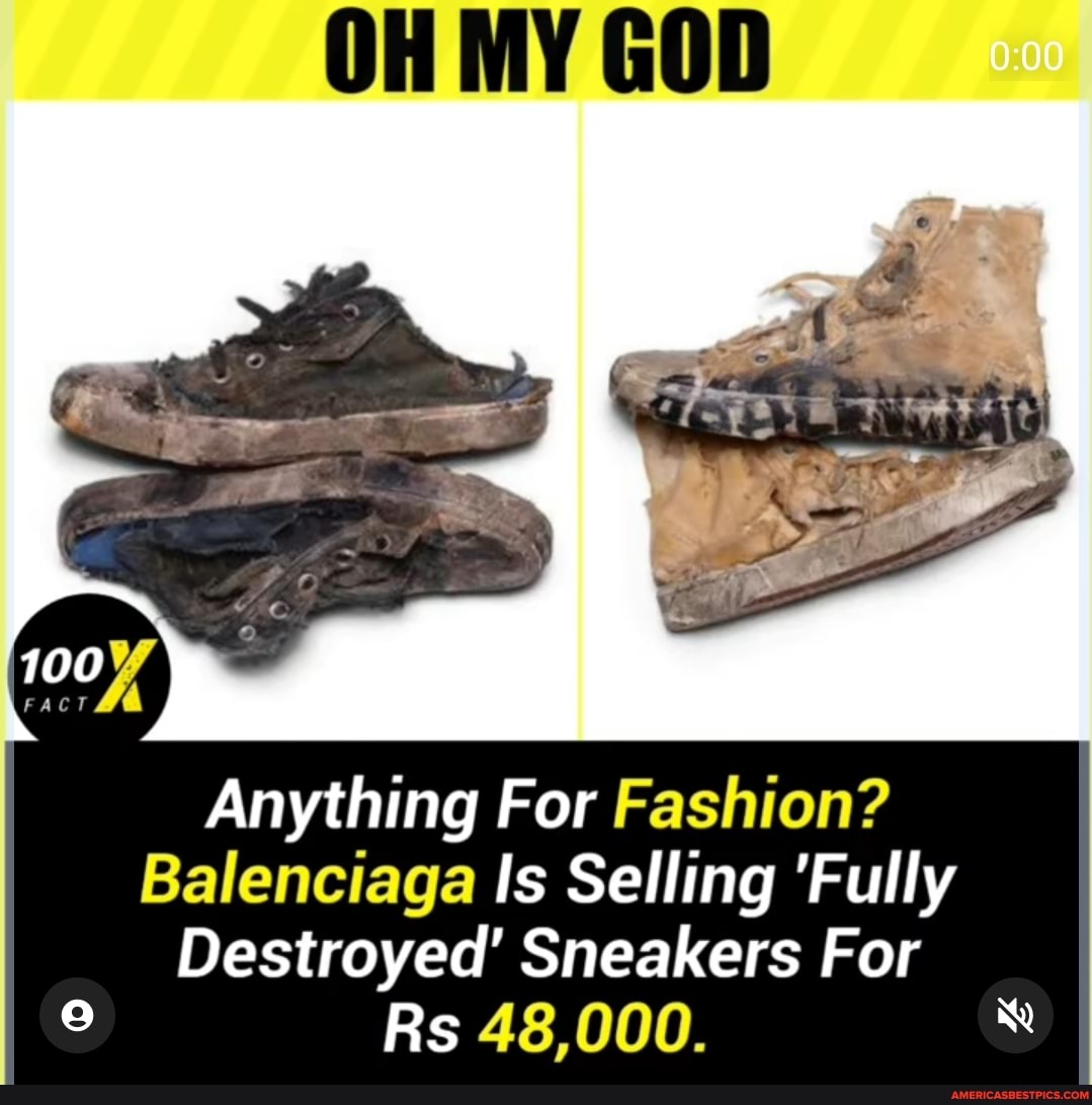 Balenciagas Fully Destroyed Sneakers Pathetic or Aesthetic  You Decide   LOfficiel